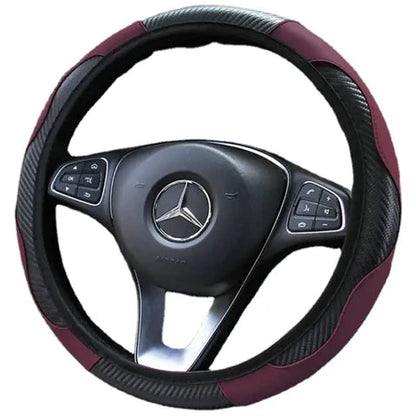 Funda universal de cuero para volante