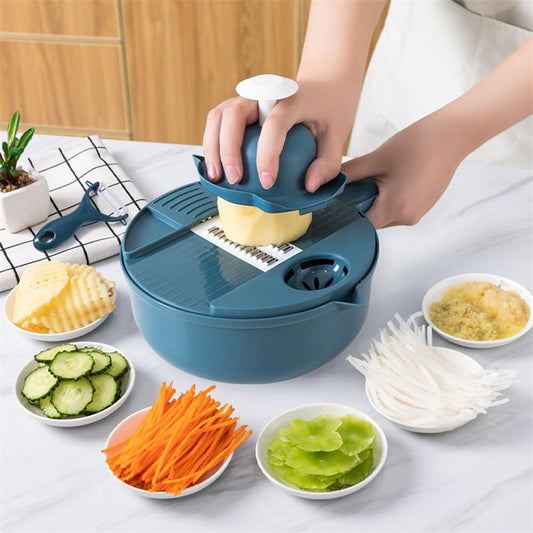 Cortador de verduras profesional 12 en 1