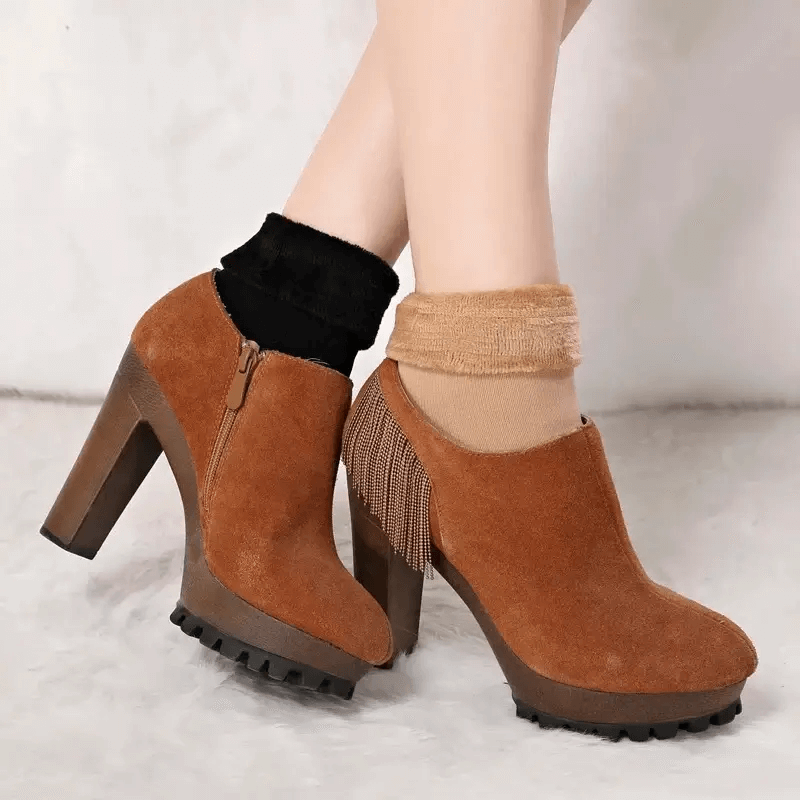 Kit de 3 calcetines térmicos de invierno para mujer