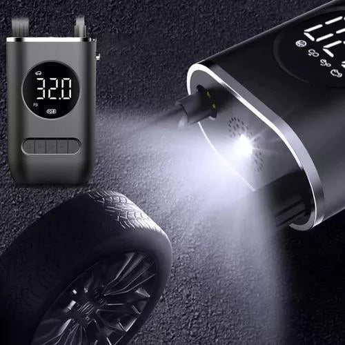 Mini compresor de aire digital portátil recargable