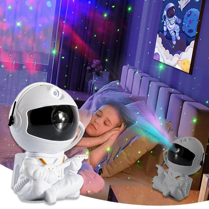Proyector de astronautas de galaxia LED