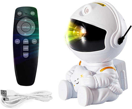 Proyector de astronautas de galaxia LED