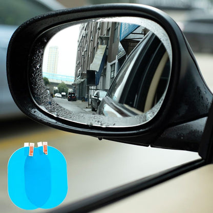 Película antivaho para espejo retrovisor