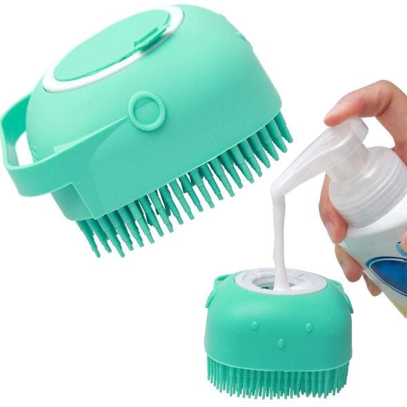 Cepillo de baño de masaje para mascotas