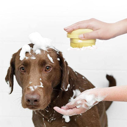 Cepillo de baño de masaje para mascotas